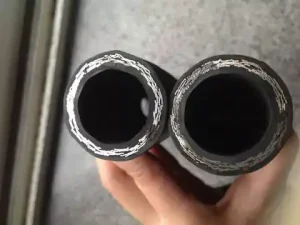 TYPES OF HOSES: STEEL WIRE-BRAIDED HYDRAULIC HOSE