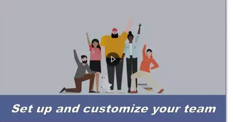 Set up and customize your team