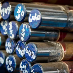 Induction hardened chrome bars